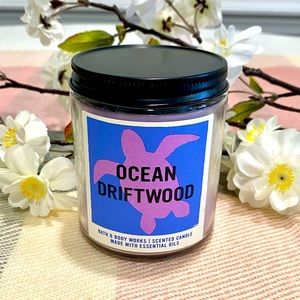 NEW Ocean Driftwood single Wick Candle Bath & Body Works